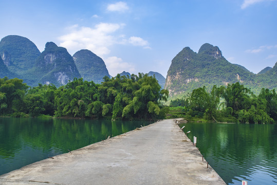 绿水青山自然风景