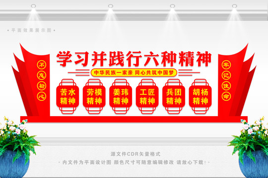 學(xué)習并踐行六種精神