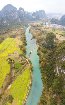 桂林阳朔遇龙河