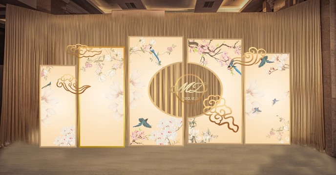 婚禮背景