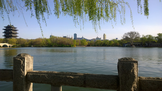 大名湖风景