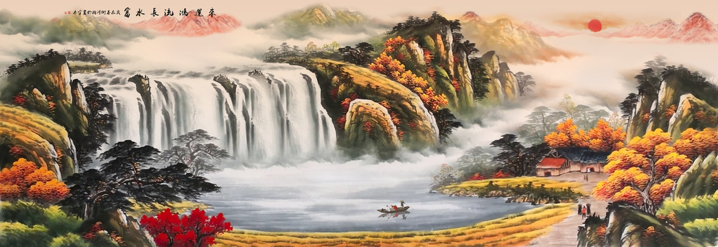 聚寶盆風(fēng)水畫(huà)
