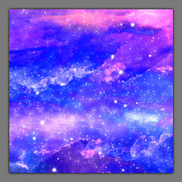藍(lán)紫色夢幻星空背景