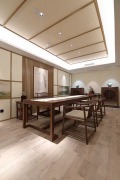 中式古典茶室