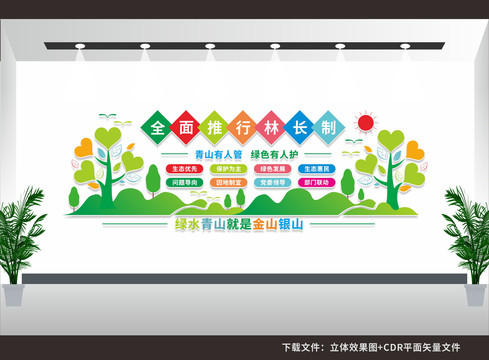 林長制文化墻