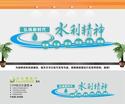 水利精神文化墻