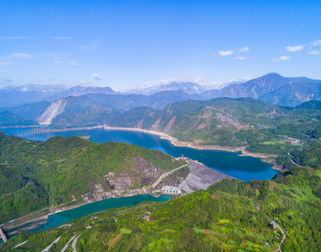 都江堰紫坪铺水库