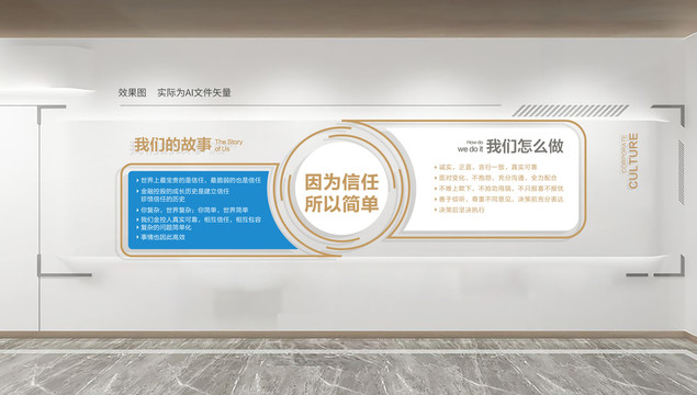 高端企業(yè)文化墻