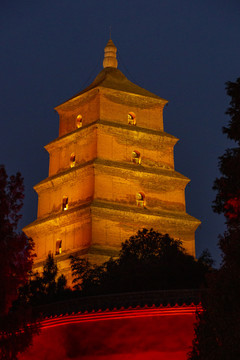 大雁塔夜景