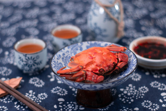 美食大閘蟹