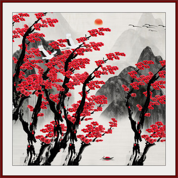 紅梅報喜