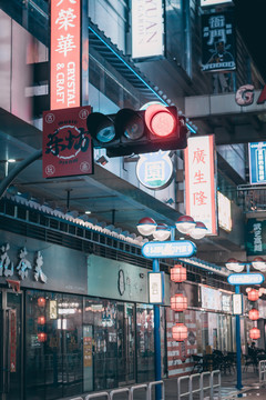 食番町广场街道夜景