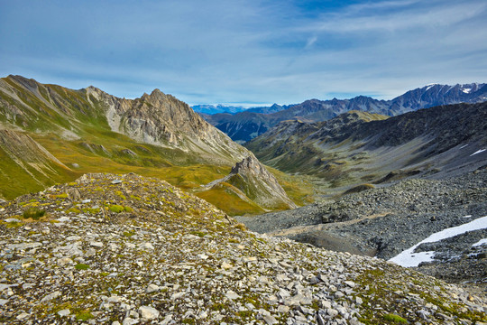 山景与群山