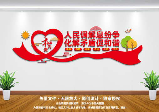 人民調(diào)解文化墻