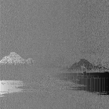 抽像山水意境浮雕圖案背景