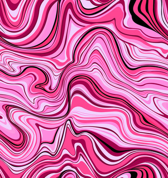 水波紋紅色