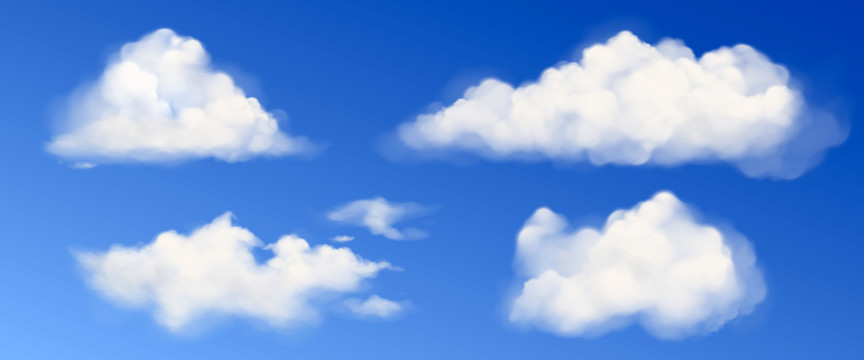 蓝天白云插图