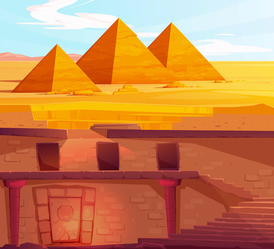 金字塔下地窖插图