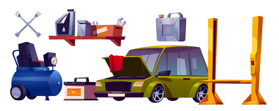 汽車維修保養(yǎng)設備插圖