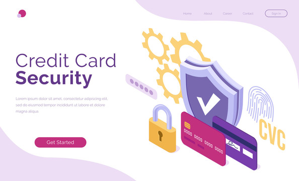 信用卡安全保障网站封面