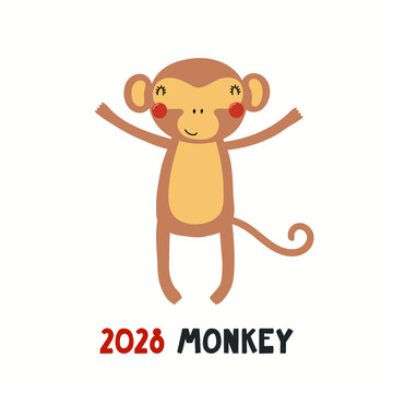 中国十二生肖猴年插图