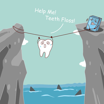 牙线抢救牙齿插图