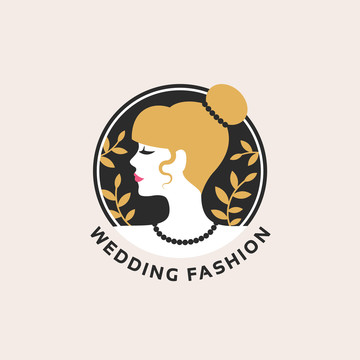 金发女孩婚礼logo插图