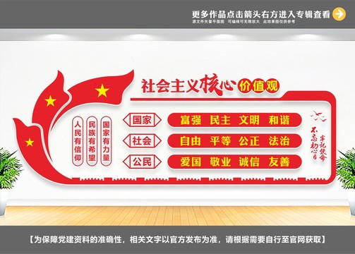 價值觀造型墻