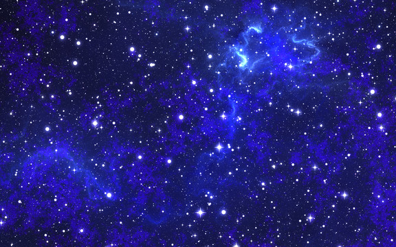 藍色星空