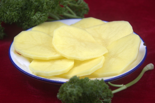 土豆片火鍋涮菜菜品