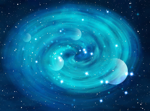 藍(lán)色星空