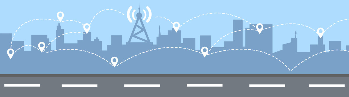 城市信号网络万物互联
