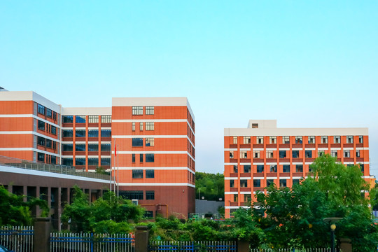 建筑群城市小區(qū)高樓大廈