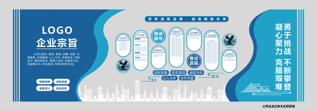 企業(yè)文化建設(shè)立體墻