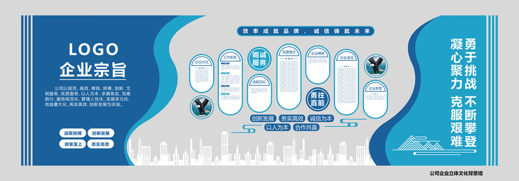 企业文化建设立体墙