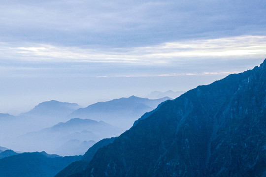 高山云海