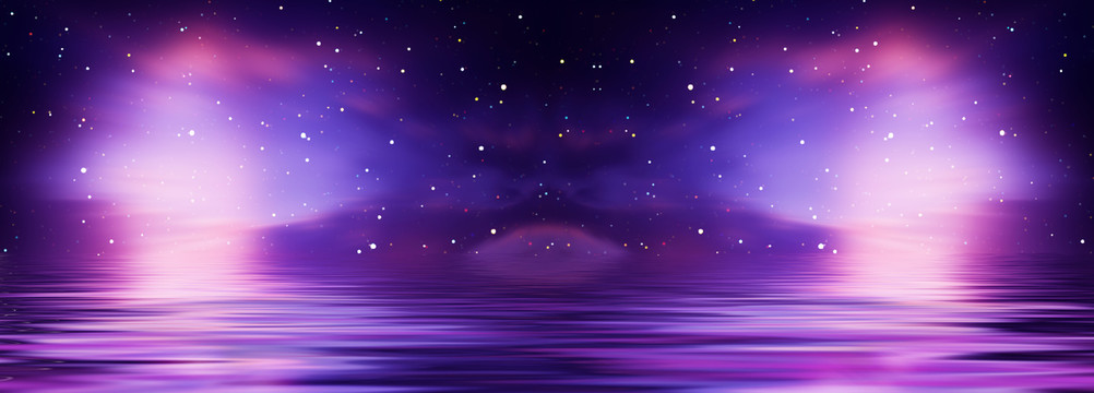 浪漫星空背景