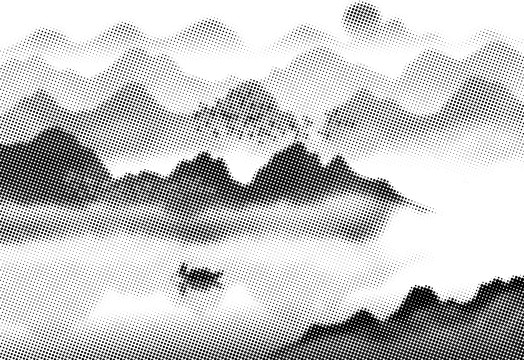 點狀山水畫