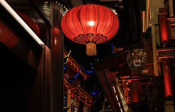 中国元素大红灯笼
