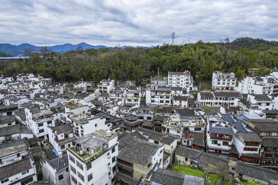 江西婺源李坑风景区风光