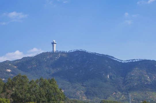 泉州紫帽山山峦风景