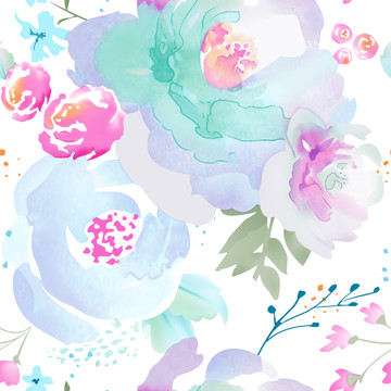 印花設(shè)計(jì)圖花朵