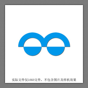 M字母眼镜店LOGO设计