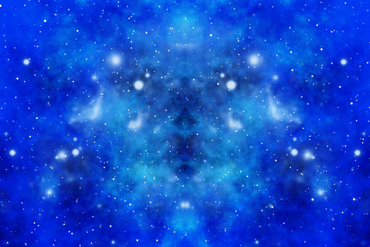 藍(lán)色星空?qǐng)D