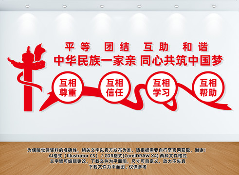 民族團(tuán)結(jié)文化墻