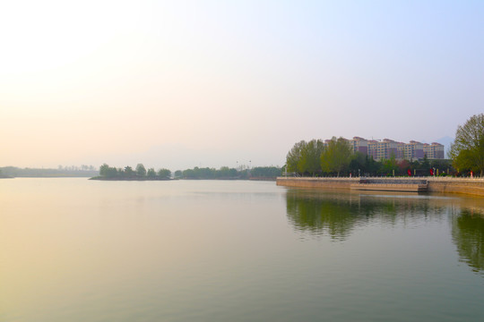 水库风景