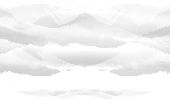 簡約新中式黑白山水
