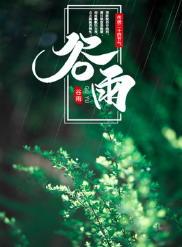 谷雨清明节节气