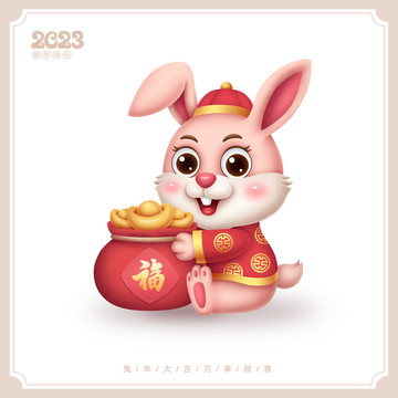 2023兔年吉祥物