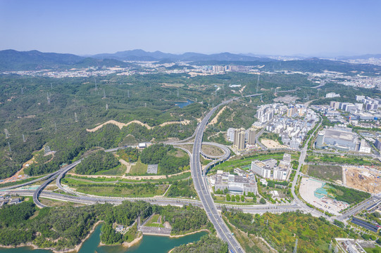 深圳龙岗区坪地全景